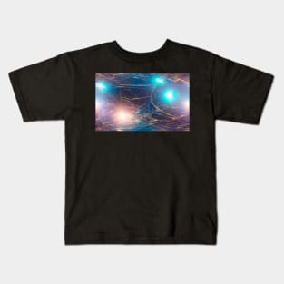 Seamless Holographic Texture XI Kids T-Shirt